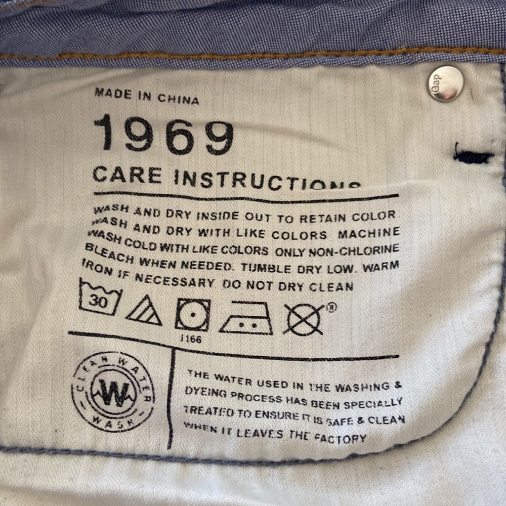 Gap 1969 Women’s Button Front Denim Skirt size 8 - Picture 5 of 8
